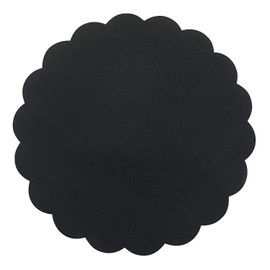 Fun Express 12" Chalkboard Serving Paper – Reusable Customizable Tableware for Serving Food Desserts Snacks and Appetizers – Perfect for Parties Events Weddings Crafts & DIY Projects Black – 24 Pieces