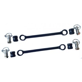 Iron Rock Off Road JK Front Sway Bar Disconnect Links for 7" of Lift