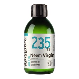 Naissance Organic Cold-Pressed Virgin Neem (no. 235) 250ml - Pure, Natural, Unrefined, Certified Organic, Vegan, No GMO
