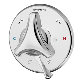 Symmons S9600TSPTRMRP Origins Tub/Shower Valve Trim (Valve Not Included),Polished Chrome, 2.88 x 5.8 x 5.8 inches