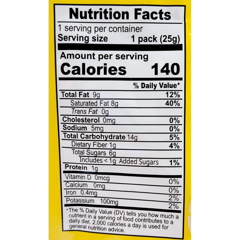 Crispy Thai Mango Coconut Milk Snack 0.88 Oz. by Kunna