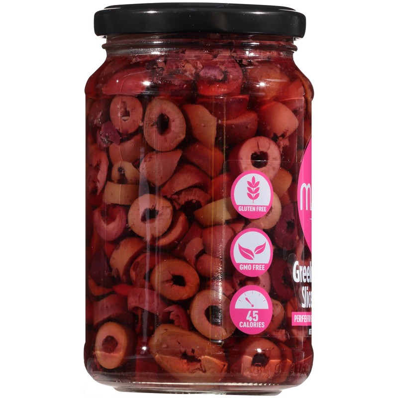 Mario Camacho Foods Sliced Kalamata Mediterranean Olives, 7 Ounce