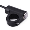 Keenso Motorcycle Handlebar Switch, 7/8 Inch 22 mm Waterproof Aluminium