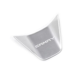 Toyota Camry Steering Panel Steering Wheel Steering Panel Interior Parts New CAMRY 8th Generation Exclusive Stainless Steel 1P TAIFY [Silver] KMR-05-S