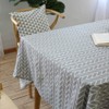 meioro Farmhouse Tablecloth, Square Washable Wrinkle Free Dust Resistant Table