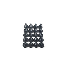 Gun Guy Gear - Machine Screws - Black Finish 20 Pk Leathercraft & Kydex Holster Screws (3/8")