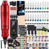 Wireless Rotary Tattoo Pen Kit for Body Art Practice –