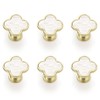 GOBEKOR 6 PackCabinet Knobs Drawer Knobs Kitchen Cabinet Knobs for