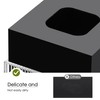 Acrylic Tissue Box Modern Square Tissue Box Cover with Two-Tier