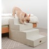 Made4Pets Dog Steps for Bed, Extra Wide Dog Stairs for