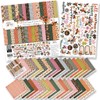 Paper & Sticker Kit - Fall Floral - 17 Double-Sided