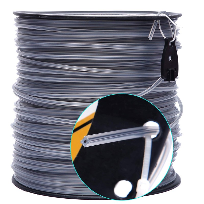 A ANLEOLIFE 5-Pound Heavy Duty Square .095-Inch-by-1280-ft String Trimmer Line