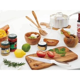 Arte LEGNO hani-supu-n Honey Olive Wood Made in Italy arutere-nyo