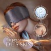 Silk Sleep Mask Soft Pressureless: 100% Mulberry Silk for Eye