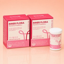 Innerflora Women's Vaginal Lactobacillus Gut Health Pregnancy Infertility Pregnant Women Probiotics 30 Capsules 2 Boxes 2 Months / 이너플로라 여성 질유산균 장건강 임신 난임 임산부 프로바이오틱스 30캡슐 2박스 2개월