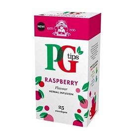 PG Tips Raspberry Envelope Tea Bags (Pack of 25) 49228801