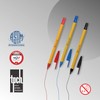 OFITURIA 50 Pack Blue Fine Point Ballpoint Pens 1mm Tip