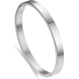 Tidefire Stainless Steel Bracelet 18 K Gold-Plated Bracelet Heart Bracelet Star Bracelet Zirconia Titanium Steel Bracelet, Stainless Steel