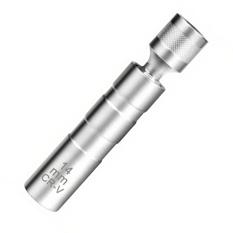 Tioollev14mm&16mm Spark Plug Socket Set, Thin Wall 3/8" Drive Spark