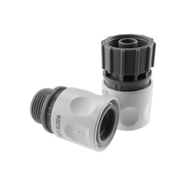 Expanding x Hose Type Female and Male Threaded Quick Connector to Join Expanding Hose to hozelock Compatible connectors 3/4" bsp Male & Female Thread Size