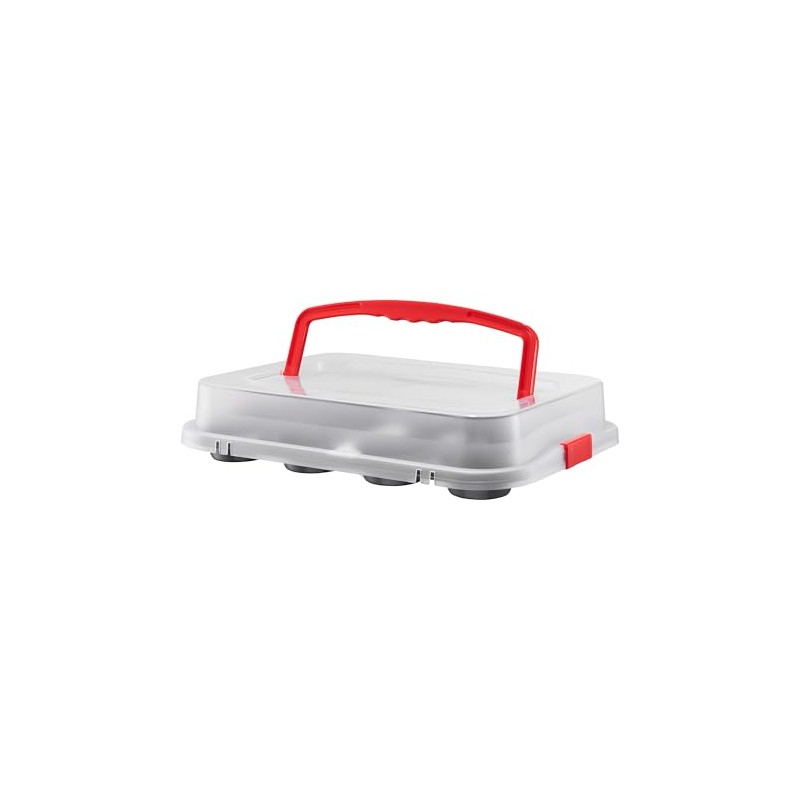 AMBITION Muffin Pan with Lid Licorice Baking Mould for 12