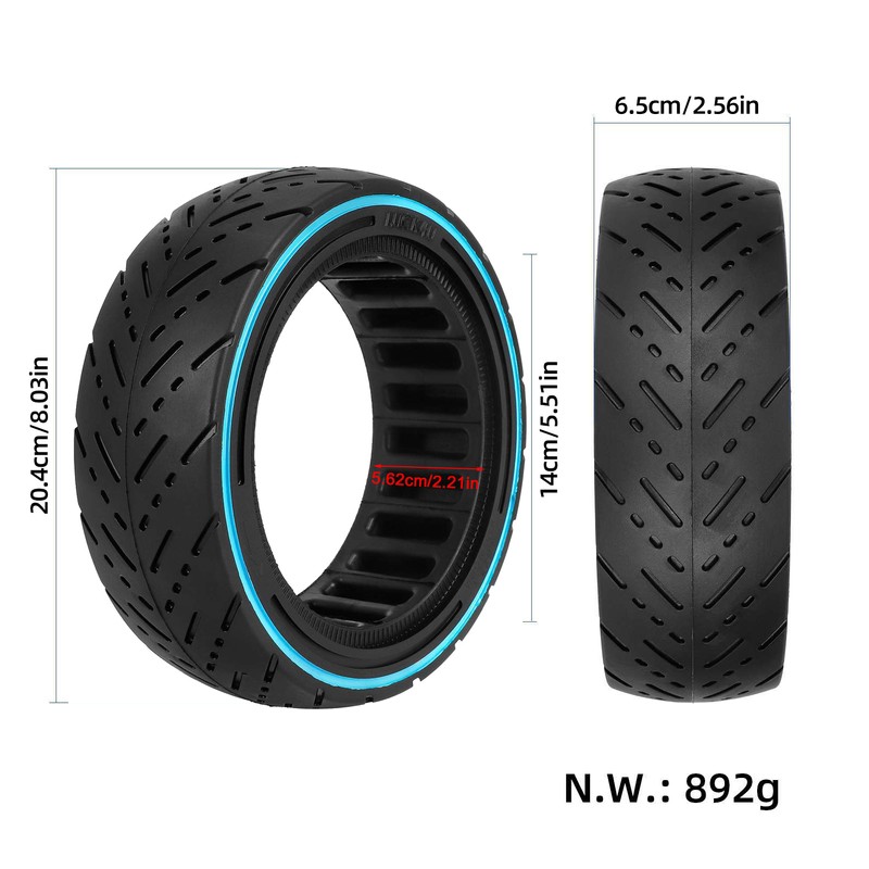 Electric Scooter Solid Tires 8.5*2.5 For Dualtron Mini / Speedway