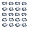 Merriway BH04869 (40 Pcs) Split Lock Spring Washer Steel M10