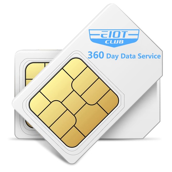 EIOTCLUB EIOTCLUB Data SIM Card for 360 Days - Compatible