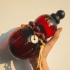 800ml/27oz Tritan Gourd Water Bottle with Shoulder Strap Set Dish