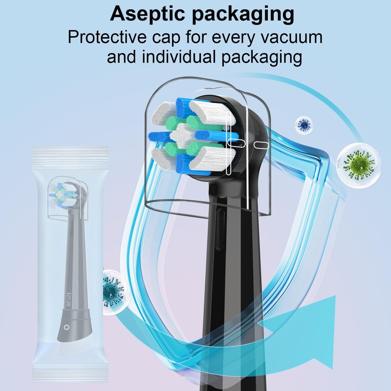 10pcs iO Replacement Heads Compatible with Oral B iO 3