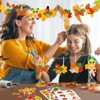 24 Sets Fall Craft Kits Cute Animals Crafts Stickers Bulk