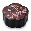 Mitani M17041-2 Yamanaka Lacquerware Storage Box, Black, 4.5 inches (11.5