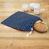 3 PAGEN® Bread Bag Blue/White - Bread Bag Preserves Freshness