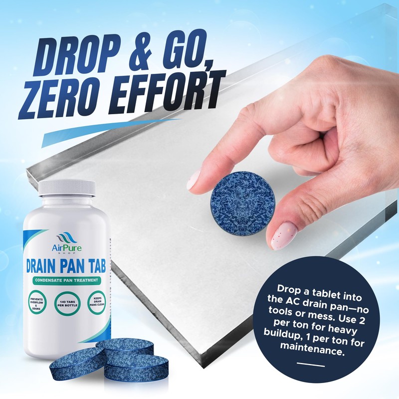Air Pure Shop Air Pure Drain Pan Tabs - 140