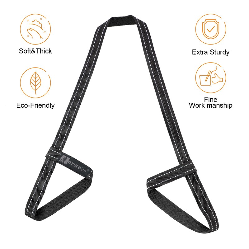 A AZURELIFE [MAT NOT Included] Yoga Mat Sling, Yoga Mat