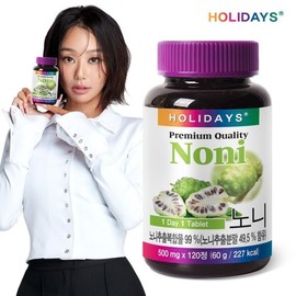 Holidays 노니 120정 1병 4개월분) Noni 120 Tablets (1 Bottle, 4-Month Supply)