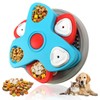 Interactive Dog Puzzle Bowl, Slow Feeder Toy for Dogs and