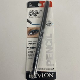 Revlon Colorstay Eyeliner Pencil Crayon Contour #210 TEAL, New in Package