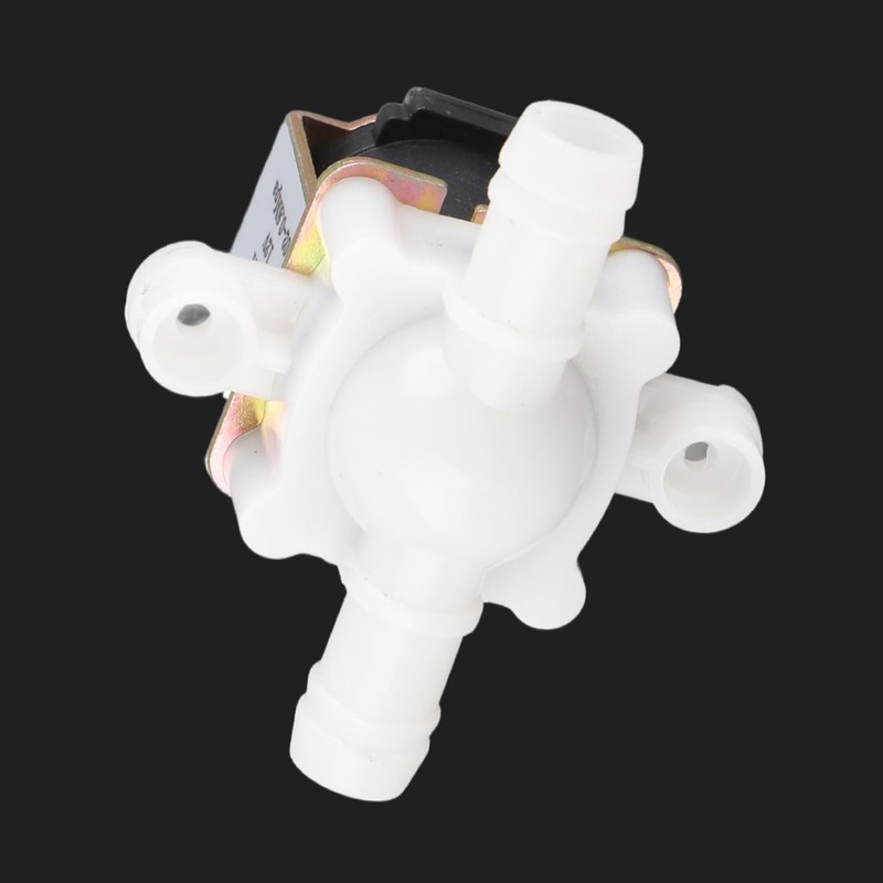 DC12V OD12mm Plastic Electromagnetic Valve Normally Closed Water Inlet Switch