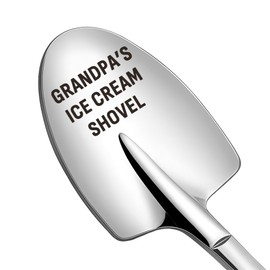 Funny Grandpa Birthday Gifts for Grandad Grandpa Fathers Day Gift for Grandad Ice Cream Spoon Gift for Granddad Retirement Gifts for Grandads Papa Presents for Grandfather Grandads Spoon