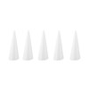 5PCS Plastic Finger Cone Ring Stand, Single Finger Display Ring