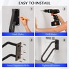 Hand Rails for Outdoor 1-2 Steps, Indoor Stairs, Bathroom, Wall