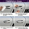 10 Pack Bling Car Door Handle Protector Universal Rhinestone Car
