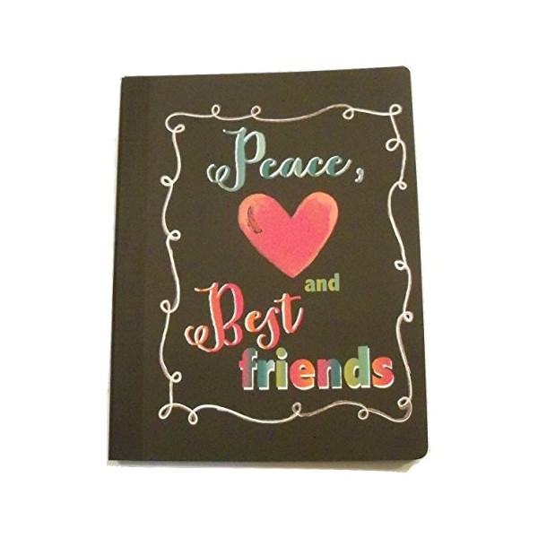 Pink Light Designs Composition Book ~ Chalk Talk (Peace, Heart