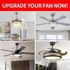 Universal Ceiling Fan Remote Control Kit，Multifunctional Wireless 3-in-1 Ceiling Fan