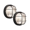 KONSTSMIDE Mantova 7651-750-2 Set of 2 Wet Room Lights Black