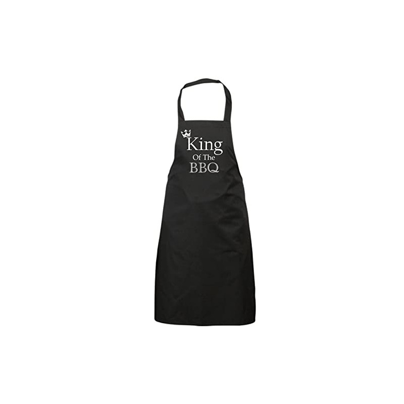 60 Second Makeover Limited King Of The BBQ Black Apron
