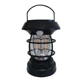 JaelBael Solar Hanging Lantern Outdoor IPX4 Waterproof -Warm Solar Camping Light for Garden, Patio, Yard, Pathway | Decorative Landscape Lighting with Smart Senser Swith, 8H Runtime