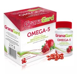 GranaGard Omega 5 60 Capsulas Sabor Granada