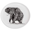 Maxwell & Williams DX0526 African Elephant Plate - Black and